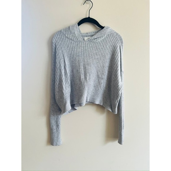 aerie Sweaters - Aerie Offline Grey Sweater Hoodie